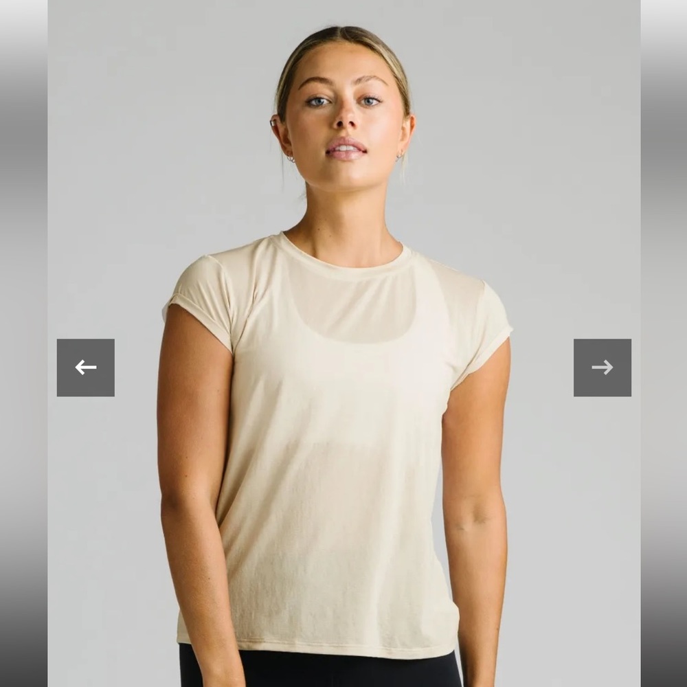 Zyia Ivory Cuffed Exhilaration T (2440)